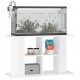 Akvariumo stovas, baltos spalvos, 100x40x60cm, apdirbta mediena