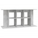 Akvariumo stovas, betono pilkas, 120x40x60cm, apdirbta mediena