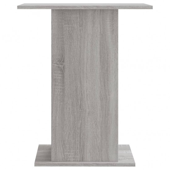 Akvariumo stovas, pilkas ąžuolo, 60,5x36x72,5cm, mediena