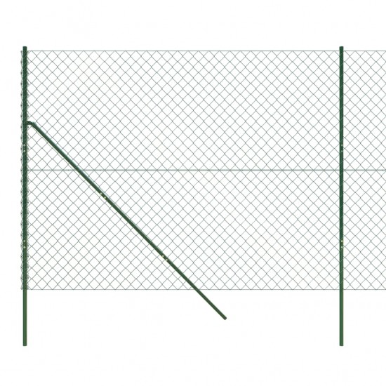 Tinklinė tvora, žalios spalvos, 1,4x25m