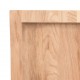 Stalviršis, šviesiai rudas, 180x60x4cm, ąžuolo medienos masyvas