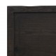 Stalviršis, tamsiai pilkas, 140x60x4cm, ąžuolo medienos masyvas
