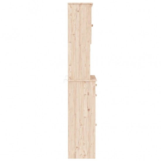 Komoda ALTA, 77x35x188cm, pušies medienos masyvas