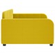 Sofa, geltonos spalvos, 100x200cm, aksomas