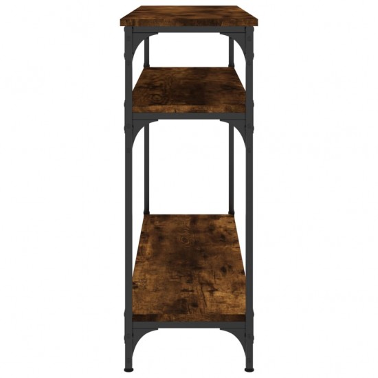 Konsolinis staliukas, dūminio ąžuolo, 100x29x75cm, mediena