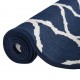 Lauko kilimėlis, mėlynos ir baltos spalvos, 80x250cm, dvipusis