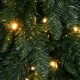 Dirbtinė apšviesta Kalėdų eglutė su 80 LED lempučių, 150cm