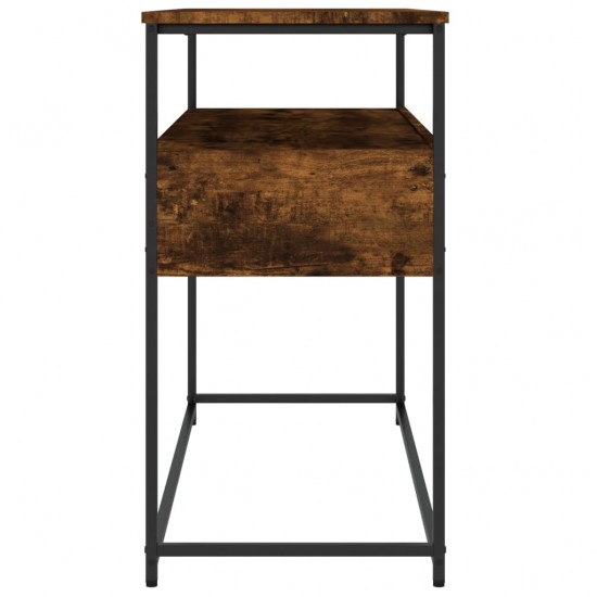 Konsolinis staliukas, dūminio ąžuolo, 100x40x75cm, mediena
