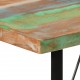 Baro stalas, 110x55x107cm, perdirbtos medienos masyvas/geležis