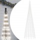 Kalėdų eglutė ant vėliavos stiebo, 800cm, 3000 šaltų LED
