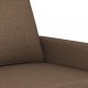 Dvivietė sofa, rudos spalvos, 140cm, audinys