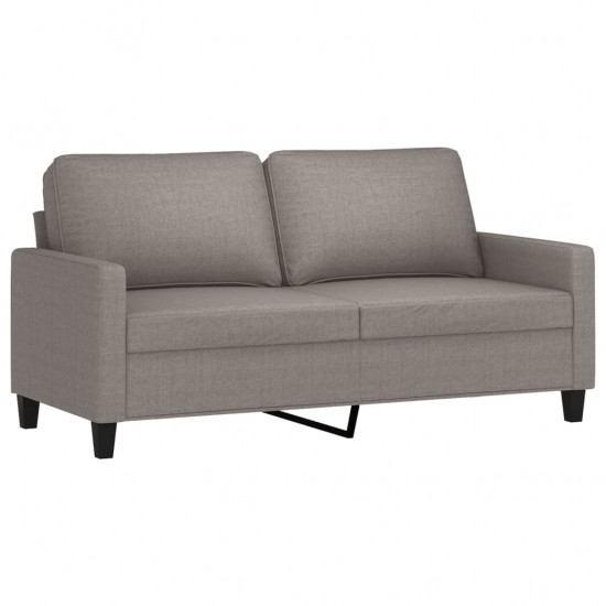 Dvivietė sofa, taupe spalvos, 140cm, audinys