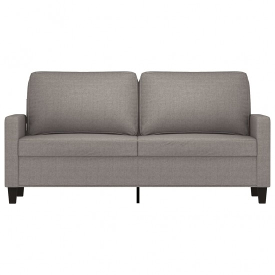 Dvivietė sofa, taupe spalvos, 140cm, audinys