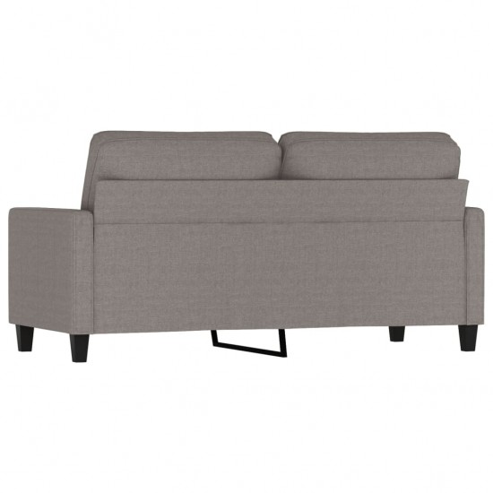 Dvivietė sofa, taupe spalvos, 140cm, audinys