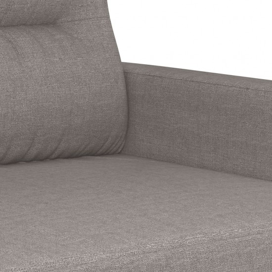 Dvivietė sofa, taupe spalvos, 120cm, audinys