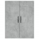 Komoda, betono pilkos spalvos, 69,5x34x180cm, apdirbta mediena