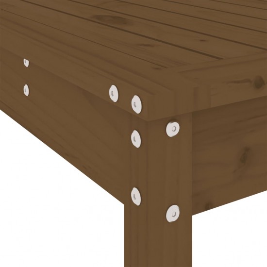 Sodo baro baldų komplektas, 5 dalių, medaus rudas, pušis