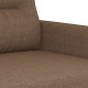 Dvivietė sofa, rudos spalvos, 120cm, audinys