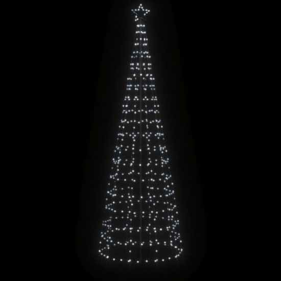 Šviečianti Kalėdų eglutė, 300cm, 570 šaltų LED, kūgio formos