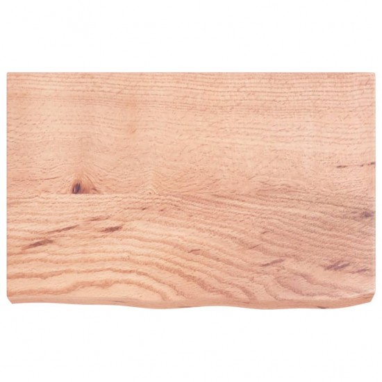 Vonios stalviršis, šviesiai rudas, 60x40x(2–6)cm, mediena