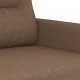 Dvivietė sofa, rudos spalvos, 140cm, audinys