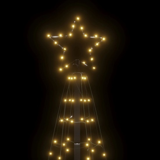 Šviečianti Kalėdų eglutė, 180cm, 220 šiltų LED, kūgio formos