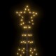 Šviečianti Kalėdų eglutė, 180cm, 220 šiltų LED, kūgio formos