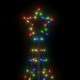 Šviečianti Kalėdų eglutė, 180cm, 220 spalvotų LED, kūgio formos