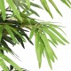 Dirbtinis bambukas, žalios spalvos, 120cm, 730 lapų