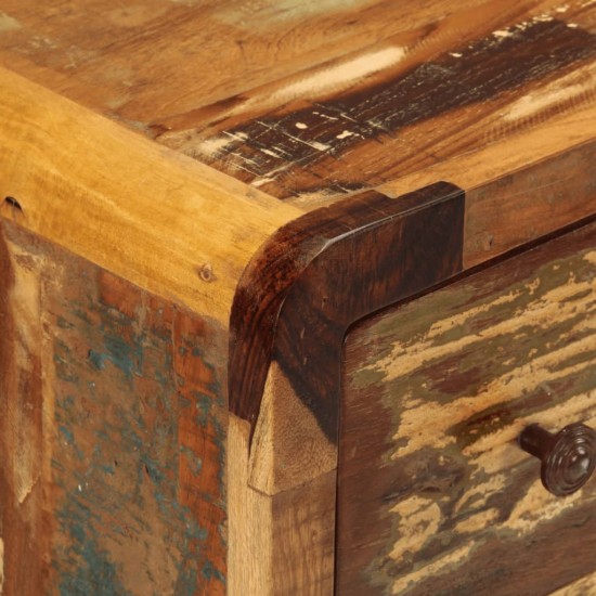 Šoninė spintelė su 3 stalčiais, 55x30x70cm, perdirbta mediena