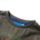 Vaikiški marškinėliai ilgomis rankovėmis, chaki spalvos, 92 dydžio