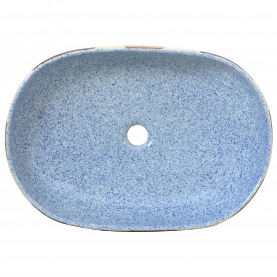 Praustuvas ant stalviršio, įvairių spalvų, 59x40x14, keramika