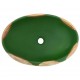 Praustuvas ant stalviršio, žalias/rudas, 59x40x15 , keramika