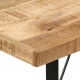 Baro stalas, 110x55x107cm, mango medienos masyvas ir geležis