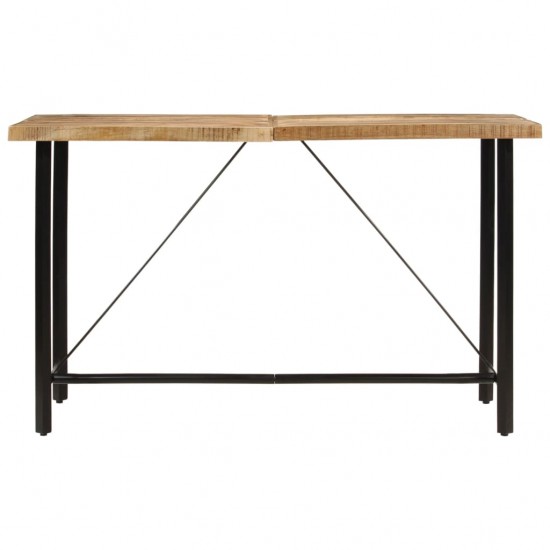Baro stalas, 180x70x107cm, mango medienos masyvas ir geležis