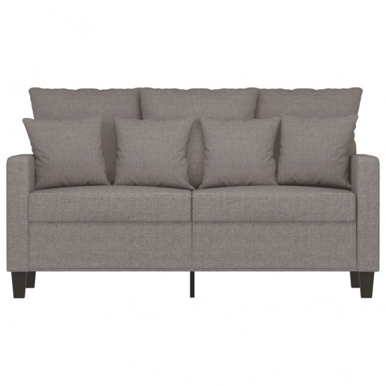 Dvivietė sofa, taupe spalvos, 120cm, audinys