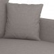 Dvivietė sofa, taupe spalvos, 120cm, audinys