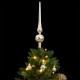 Kalėdų eglutė su šarnyrinėmis šakomis/LED/žaisliukais, 150cm