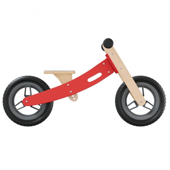 Vaikiškas balansinis dviratis, raudonos spalvos