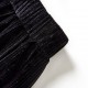 Vaikiškas klostuotas sijonas su lureksu, juodos spalvos, 92 dydžio