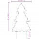 Kalėdinė šviečianti dekoracija eglutė su smaigais, 80LED, 60cm
