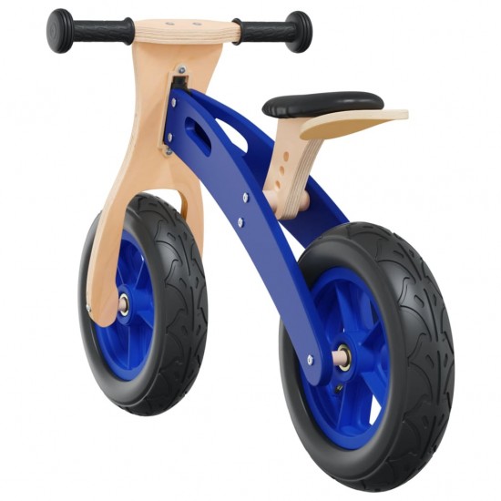 Balansinis dviratis su pneumatinėmis padangomis, mėlynas