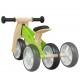 Vaikiškas balansinis dviratis, 2-1, žalios spalvos