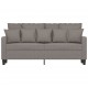 Dvivietė sofa, taupe spalvos, 140cm, audinys