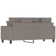 Dvivietė sofa, taupe spalvos, 140cm, audinys