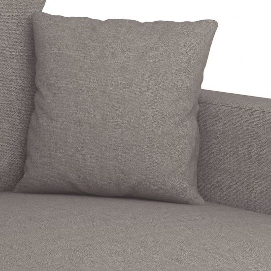 Dvivietė sofa, taupe spalvos, 140cm, audinys