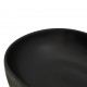 Praustuvas ant stalviršio, pilkas/juodas, keramika, ovalus