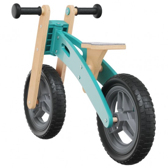 Vaikiškas balansinis dviratis, šviesiai mėlynos spalvos