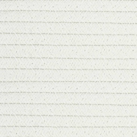Skalbinių krepšys, smėlio ir baltos spalvos, 60x36cm, medvilnė