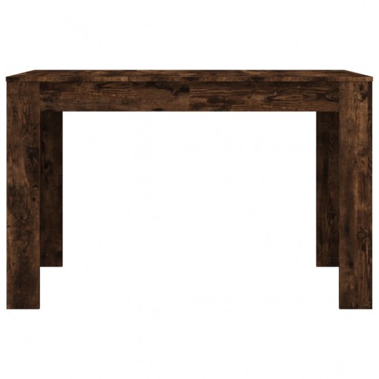 Valgomojo stalas, dūminio ąžuolo, 120x60x76cm, apdirbta mediena